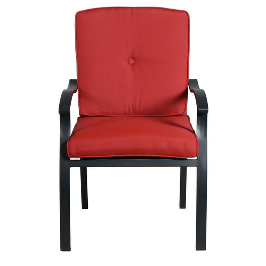 Mainstays Belden Park 5-piece Outdoor Patio Dining Set - Red!

-Brand new and Assembled