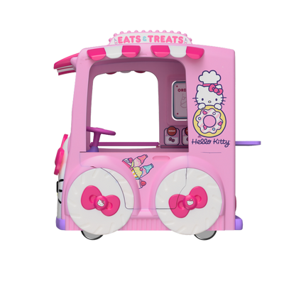 Hello Kitty 12 Volt “Eats and Treats” Sweet Food Truck Play-Center Ride-On!

-Brand new in the box