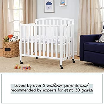 DaVinci Dylan Folding Portable 3-in-1 Convertible Mini Crib and Twin Bed in White!

-Brand new in the box 