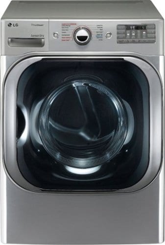 LG - 9.0 Cu. Ft. Gas Dryer with Steam and Sensor Dry - Graphite steel!

-Brand new out of the box, never used