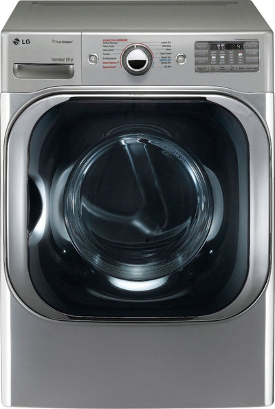 LG - 9.0 Cu. Ft. Gas Dryer with Steam and Sensor Dry - Graphite steel!

-Brand new out of the box, never used