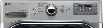 LG - 9.0 Cu. Ft. Gas Dryer with Steam and Sensor Dry - Graphite steel!

-Brand new out of the box, never used