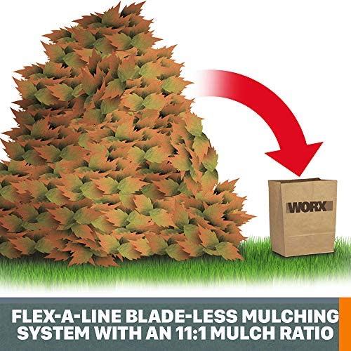 WORX WG430 13 Amp Electric Leaf Mulcher! (USED ONCE)