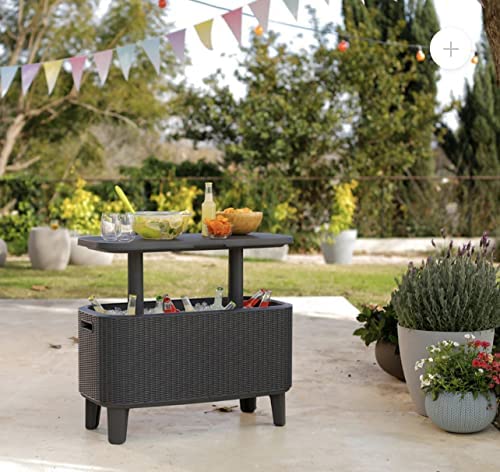 Keter Bevy Bar Table and Cooler Combo!  (New Out of The Box)