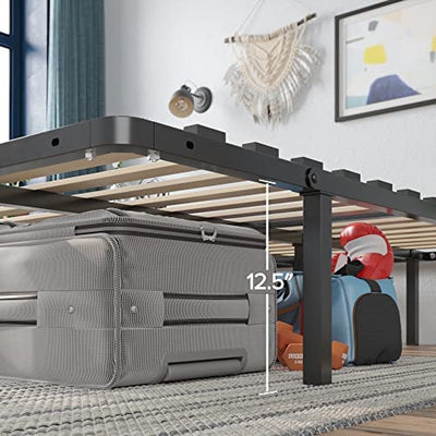 ZINUS SmartBase Euro Slats Mattress Foundation / 14 Inch Metal Platform Bed Frame / Underbed Storage, Twin!

-Brand new in the box 