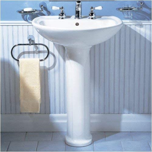 American Standard 0236.111.020 Cadet Pedestal Top and Leg with Center Hole Only, White!

-Brand new in 2 box's (Faucet is NOT included)