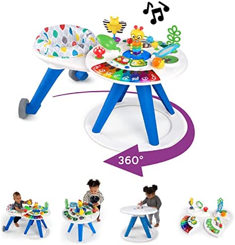 Baby Einstein Around We Grow 4-in-1 Walk Around Discovery Activity Center Table, Ages 6 Months+!

-Brand new in the box