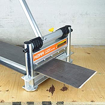 KORR KMAP001 9 inch Laminate Flooring and Siding Cutter with Heavy Duty Fixed Aluminum Fence and Built-in Precision Angled Miter Settings!

-Brand new in the box 