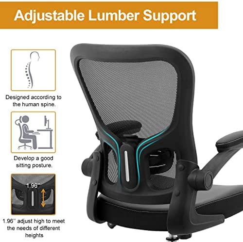 PU Cushion Ergonomic - Mesh Mid Back Height Computer Chair!

-Brand new and assembled