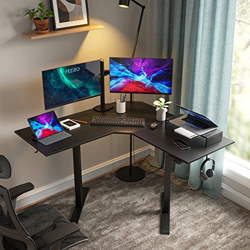 FEZIBO Dual Motor L Shaped Electric Standing Desk, 48 Inches Corner Sit Stand Desk!

-Brand new in the box 