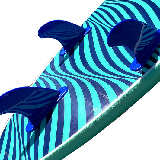 Bloo Tide 8 Ft. Soft Top Surfboard, Leash and Fins Included!

-Brand new wrapped in plastic