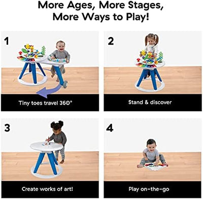 Baby Einstein Around We Grow 4-in-1 Walk Around Discovery Activity Center Table, Ages 6 Months+!

-Brand new in the box