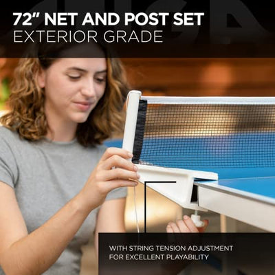 Stiga XTR Series Table Tennis Table – XTR and XTR Pro Indoor/Outdoor Ping-Pong Tables with All-Weather Performance and QuickPlay Design!

-Brand new in the box 