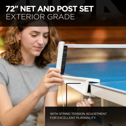 Stiga XTR Series Table Tennis Table – XTR and XTR Pro Indoor/Outdoor Ping-Pong Tables with All-Weather Performance and QuickPlay Design!

-Brand new in the box 