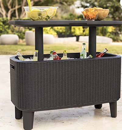 Keter Bevy Bar Table and Cooler Combo!  (New Out of The Box)