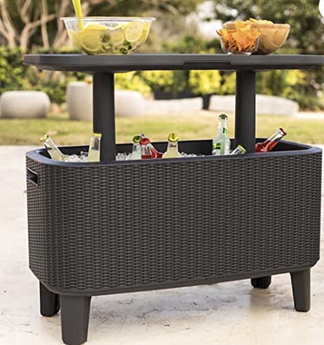 Keter Bevy Bar Table and Cooler Combo!  (New Out of The Box)