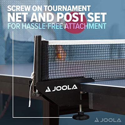 JOOLA Inside - Professional MDF Indoor Table Tennis Table with Quick Clamp Ping Pong Net and Post Set!

-Brand new in the box (Box is Large & Heavy, Must Bring Help To Lift - Must Bring Pick Up TRUCK OR TRAILER)