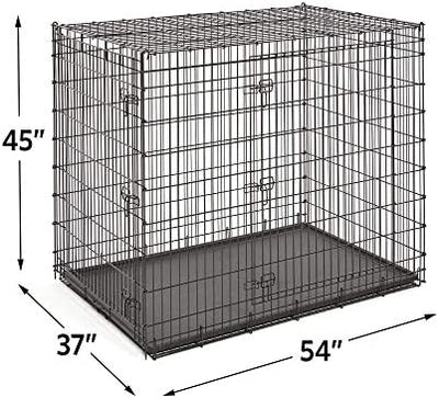 MidWest Homes for Pets XXL Giant Dog Crate | 54-Inch Long Ginormous Dog Crate!

-New in the box 