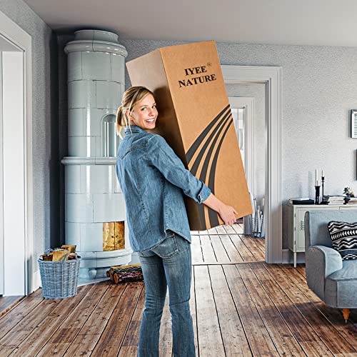 Queen Size Mattress, 10 Inch Iyee Nature Cooling-Gel Memory Foam Mattress Bed in a Box, 80”*60”*10”, CertiPUR-US Certified, Medium Firm, Grey!

-Brand new in the box