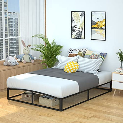 Amazon Basics Metal Platform Bed Frame with Wood Slat Support, 10 Inches High, Queen, Black!

-Brand new in the box 