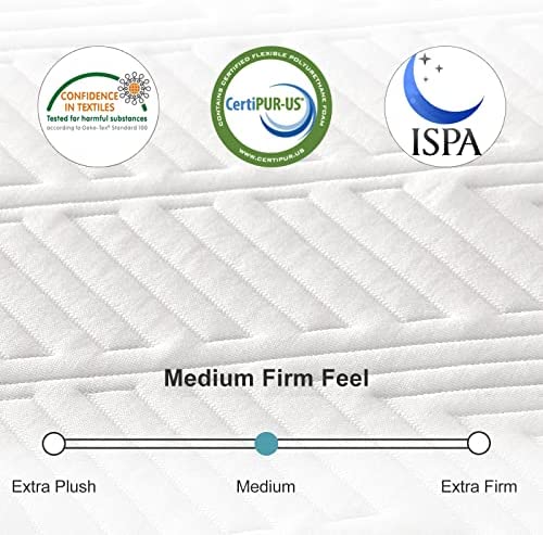 Queen Size Mattress, 10 Inch Iyee Nature Cooling-Gel Memory Foam Mattress Bed in a Box, 80”*60”*10”, CertiPUR-US Certified, Medium Firm, Grey!

-Brand new in the box