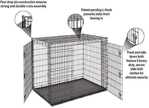 MidWest Homes for Pets XXL Giant Dog Crate | 54-Inch Long Ginormous Dog Crate!

-New in the box 