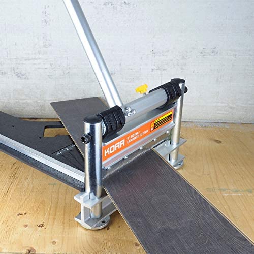 KORR KMAP001 9 inch Laminate Flooring and Siding Cutter with Heavy Duty Fixed Aluminum Fence and Built-in Precision Angled Miter Settings!

-Brand new in the box 
