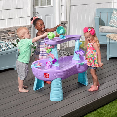 REDUCED!!! Step2 Rain Showers & Unicorns Water Table for Kids!