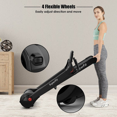 Costway SuperFit 2.25HP Folding Electric Motorized Treadmill with Bluetooth Speaker!

-Brand new and assembled
