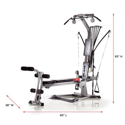 Bowflex Blaze 60+ Exercise Weight Lifting Body Building Home Gym with Power Rod Resistance!

-Brand new in the box (Assembly is required)

-CLEARANCE ITEM!!! - AUTOMATICALLY 20% OFF AT CHECKOUT!!! (PRICE AFTER 20% = $399)