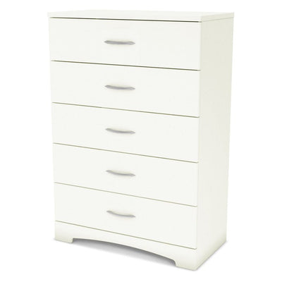 South Shore Step One 5-Drawer Chest - White, Finish - Pure White!

-Brand new in the box 