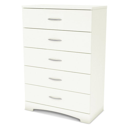 South Shore Step One 5-Drawer Chest - White, Finish - Pure White!

-Brand new in the box 
