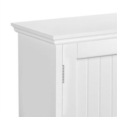 Yaheetech Over The Toilet Cabinet MDF Bathroom Storage Organizer with Adjustable Shelf, White!

-Brand new in the box 