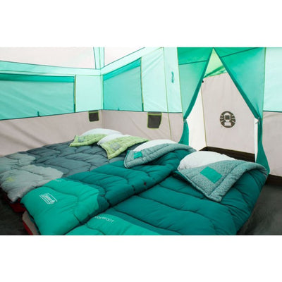 Coleman® 8-Person Tenaya Lake™ Fast Pitch™ Cabin Camping Tent with Closet, Light Blue**New**