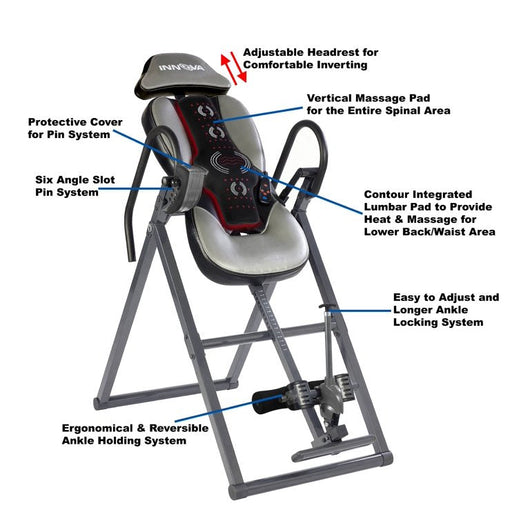 Innova ITM5950 Advanced Heat and Massage Therapeutic Inversion Table!

-Brand new in the box 