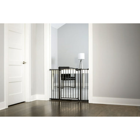 Regalo Extra Wide Easy Step® Arched Décor Walk Thru Baby Safety Gate, Bronze, Ages 6 to 24 Months!

-Brand new in the box 
