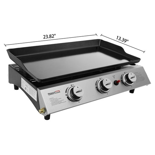 Royal Gourmet PD1300 3-Burner 26,400-BTU Portable Gas Grill Griddle, Outdoor Camping, Tailgating!

-Brand new out if the box