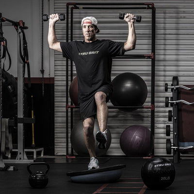Tru Grit Fitness 40 lb Black Hex Rubber Dumbbell Weight With 360 Degree Welded Cast-iron Core - Set of 2! 

-Brand new out of the box