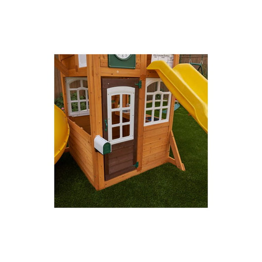 SALVAGE SPECIAL WOODEN PLAY SET!

Kidkraft Castlewood Wooden Play Set!!