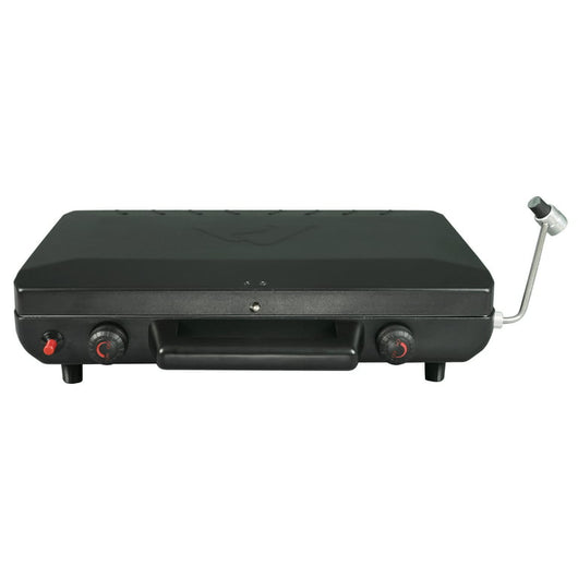 Ozark Trail 2-in-1 Portable 2 Burner Propane Camp Stove Grill!

-Brand new in the box 