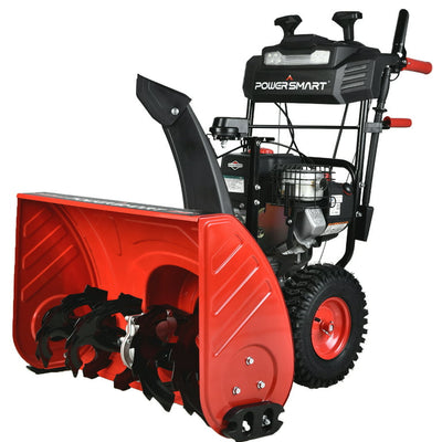 PowerSmart 26 in. Two Stage Electric Start Gas Snow Blower with Brigg Stratton Engine PSS2260BS!

-Brand new and Assembled
