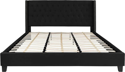 Flash Furniture Upholstered Platform Bed, King, Black! (King Size)

-Brand new in the box
