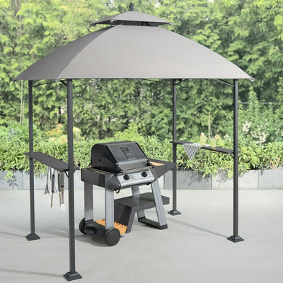 Mainstays Ledger 5' x 8' Outdoor Grill Gazebo with Canopy Top!

-Brand new in the box 