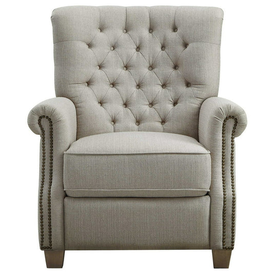 !!!REDUCED!!! Better Homes & Garden Tufted Push Back Recliner, Gray Fabric Upholstery!  -Brand new out of the box