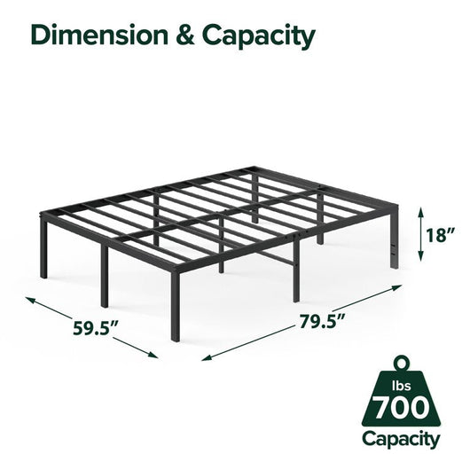 Zinus Yelena 18" Metal Platform Bed Frame, Queen!

-Brand new in the box 