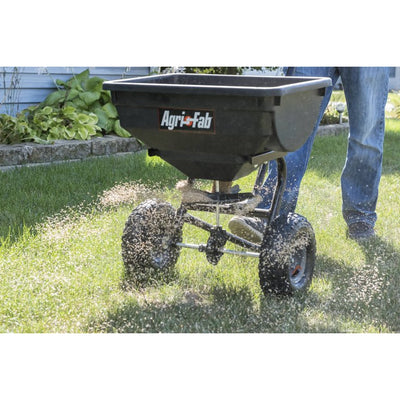Agri-Fab, Inc. 85 lb. Pro Broadcast Push Spreader Model #45-0532!

-Brand new in the box, assembly required