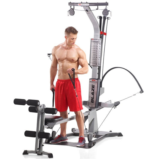 Bowflex Blaze 60+ Exercise Weight Lifting Body Building Home Gym with Power Rod Resistance!

-Brand new in the box (Assembly is required)

-CLEARANCE ITEM!!! - AUTOMATICALLY 20% OFF AT CHECKOUT!!! (PRICE AFTER 20% = $399)