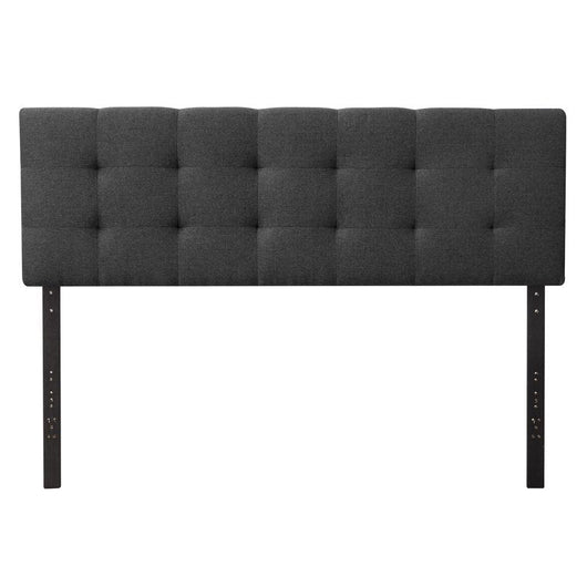 Rest Haven Eugene Square Tufted Upholstered Headboard, Full, Charcoal!

-Brand new in rhe box 