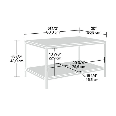 Sauder North Avenue Coffee Table, Charter Oak!

-Brand new in the box