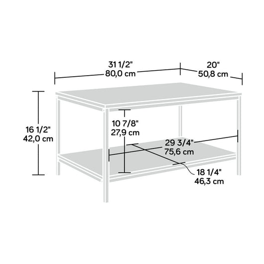 Sauder North Avenue Coffee Table, Charter Oak!

-Brand new in the box